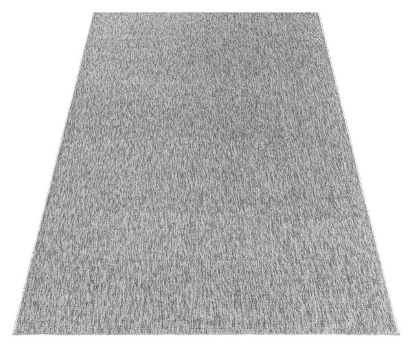 RAVNO TKANA PREPROGA Nizza 1800 Hellgrau 280/370 cm tkano svetlo siva