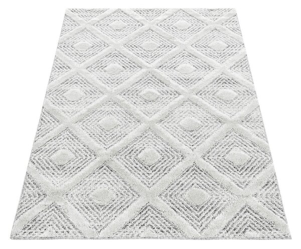 TKANA PREPROGA Pisa 4707 grau 140/200 cm tkano siva