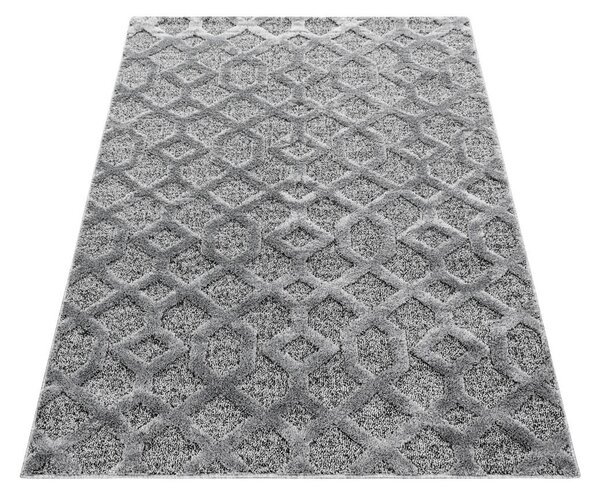 TKANA PREPROGA Pisa 4702 grau 160/230 cm tkano siva