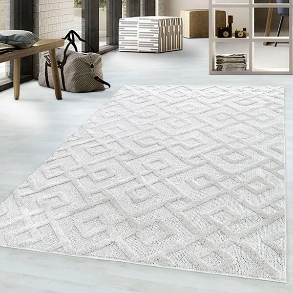 TKANA PREPROGA Pisa 4708 cream 160/230 cm tkano krem barve
