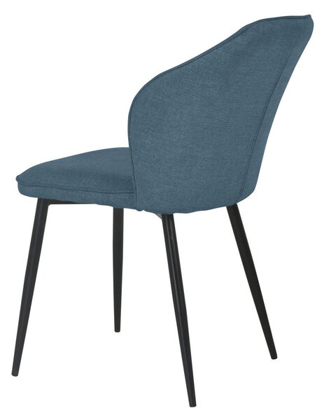 STOL, les, kovina, tekstil modra