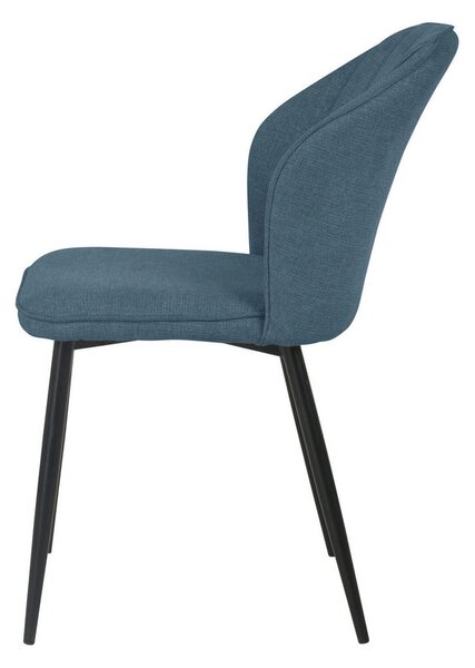 STOL, les, kovina, tekstil modra