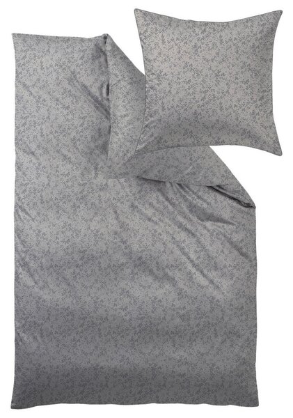 POSTELJNINA NORA 200/200 cm damast siva