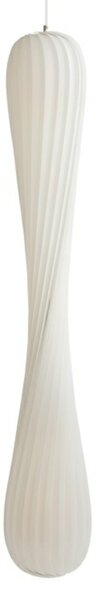 Tom Rossau Rossau, viseča svetilka TR7, plastika (PP), višina 112 cm, E27, zatemnjen, Bela, Dnevna soba / jedilnica, Plastika, Skandinavski