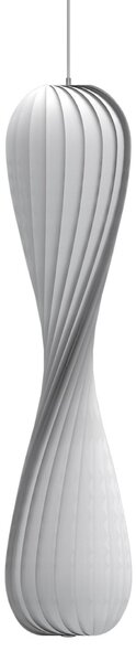 Tom Rossau Rossau, viseča svetilka TR7, plastika (PP), višina 112 cm, E27, zatemnjen, Bela, Dnevna soba / jedilnica, Plastika, Skandinavski