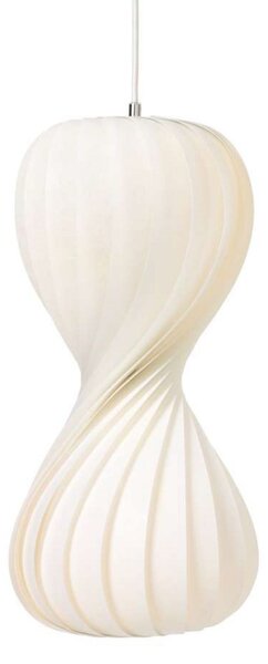 Tom Rossau viseča svetilka TR7, plastika (PC), višina 55 cm, E27, zatemnjen, Bela, Dnevna soba / jedilnica, Plastika, Skandinavski