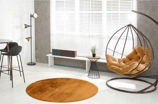 PREPROGA Heaven 120 cm tkano barve jantarja