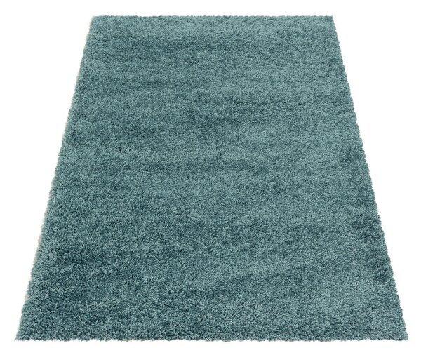 PREPROGA Z VISOKIM FLOROM Sydney 3000 hellblau 140/200 cm tkano svetlo modra
