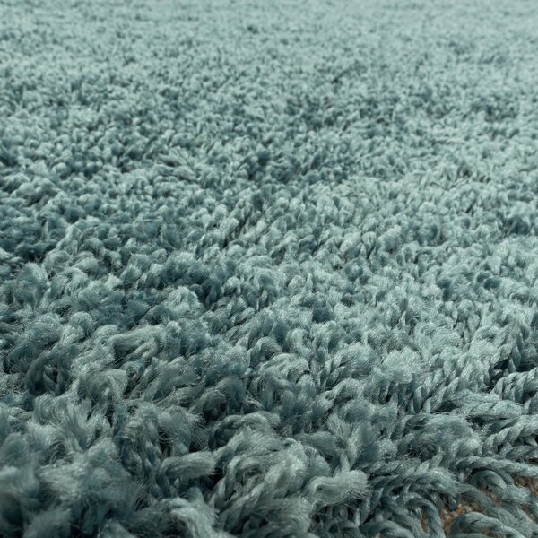PREPROGA Z VISOKIM FLOROM Sydney 3000 hellblau 140/200 cm tkano svetlo modra