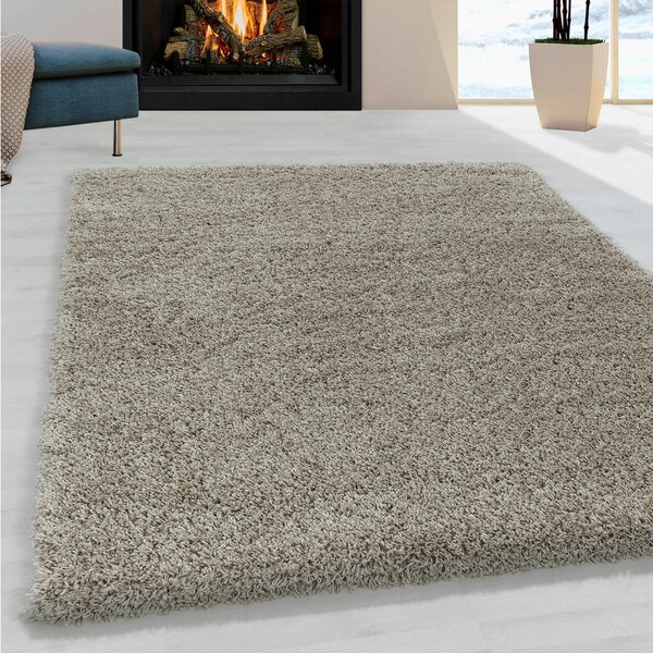 PREPROGA Z VISOKIM FLOROM Sydney 3000 natur 140/200 cm tkano naravne barve