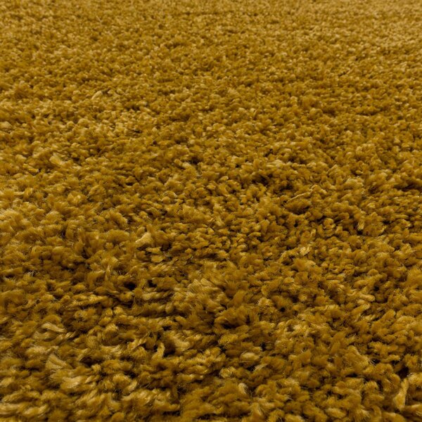 PREPROGA Z VISOKIM FLOROM Sydney 3000 gold 200/290 cm tkano zlate barve