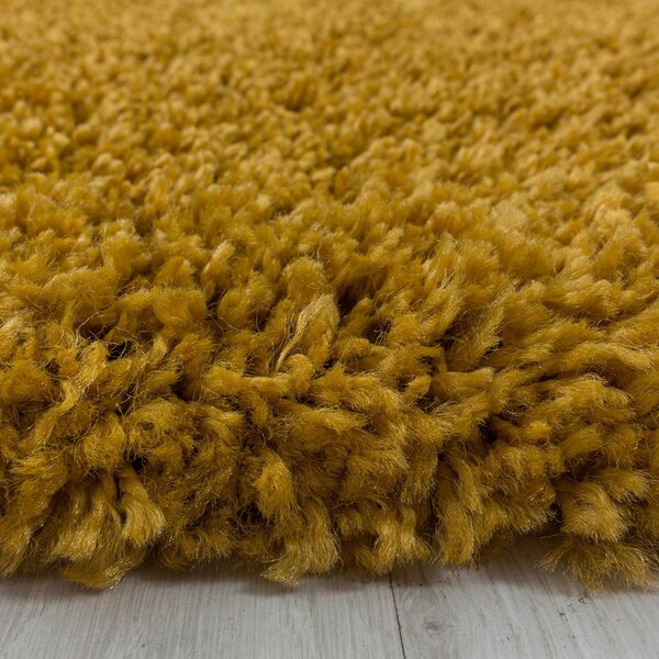 PREPROGA Z VISOKIM FLOROM Sydney 3000 gold 200/290 cm tkano zlate barve