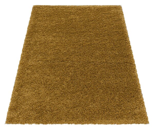 PREPROGA Z VISOKIM FLOROM Sydney 3000 gold 200/290 cm tkano zlate barve