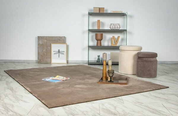 KOSMATINEC Loft 120/170 cm tkano rjavosiva