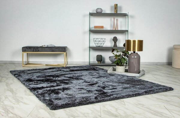 KOSMATINEC Glamour 80/150 cm tkano temno siva