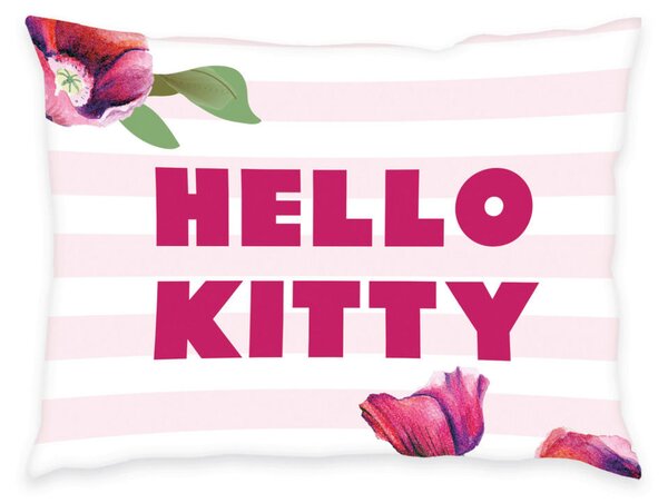 OTROŠKA POSTELJNINA HELLO KITTY 140/200 cm renforcé večbarvno