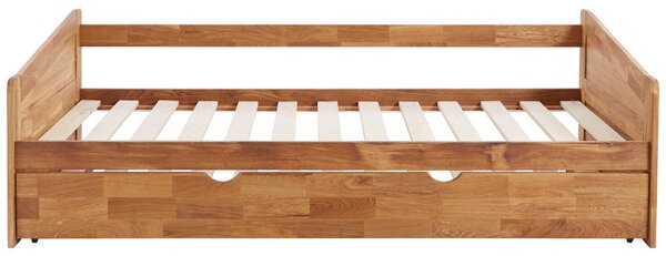 RAZTEGLJIVA POSTELJA 90 cm x 200 cm , barve hrasta