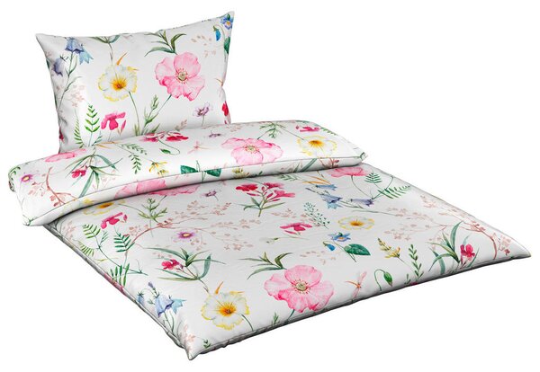POSTELJNINA LULU 140/200 cm saten večbarvno