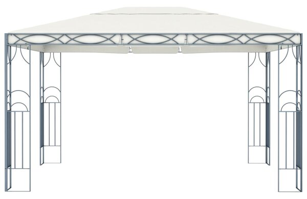 VidaXL Paviljon 400x300 cm krem