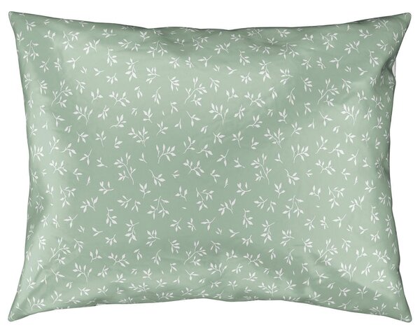 OBOJESTRANSKA POSTELJNINA IVY 140/200 cm saten naravne barve