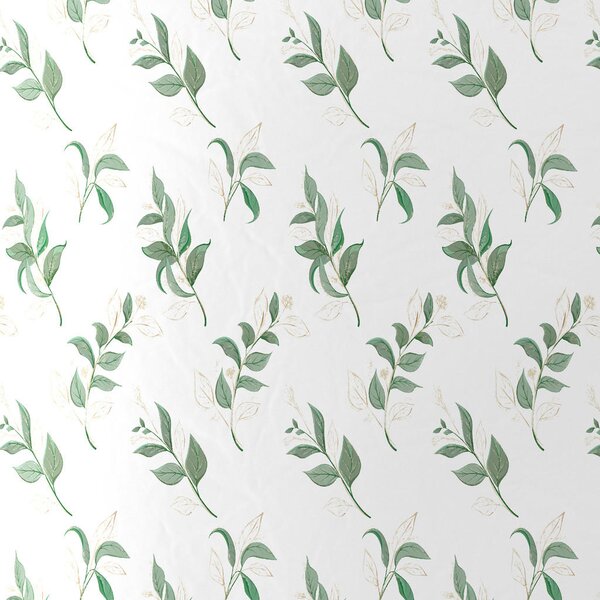 OBOJESTRANSKA POSTELJNINA IVY 140/200 cm saten naravne barve