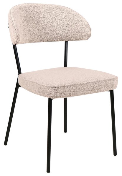 STOL, les, kovina, tekstil pink