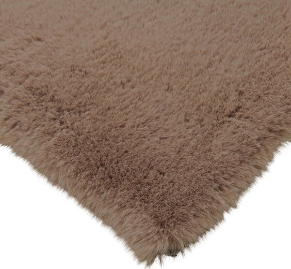 PREPROGA Z VISOKIM FLOROM Lhasa 70/130 cm barve kapučina