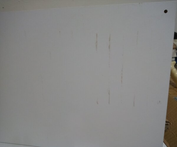 AKCIJA TV omara SOLE 90 cm, bela II. kakovost