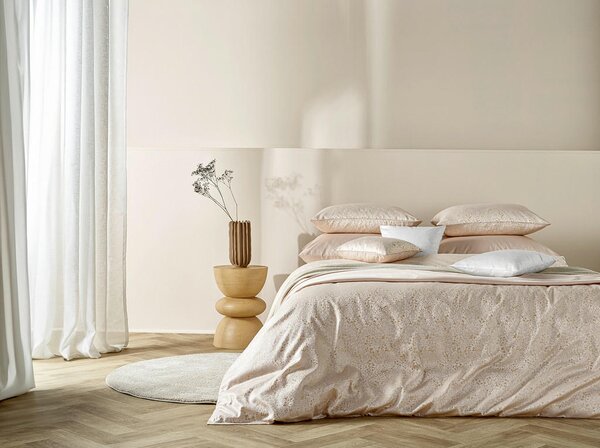POSTELJNINA LOVE 140/200 cm damast