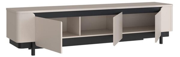 TV-ELEMENT črna, peščene barve
