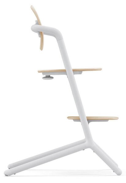 STOLČEK ZA HRANJENJE Lemo 56/54,5/81,5 cm bela, barve javorja