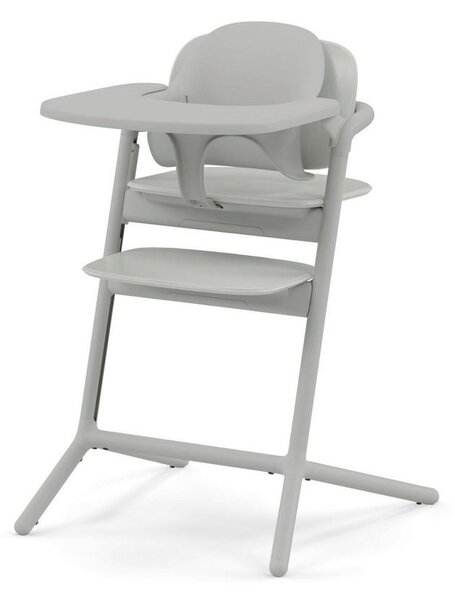 STOLČEK ZA HRANJENJE Lemo 4 in 1 Set 56/54,5/81,5 cm siva