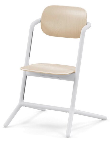 STOLČEK ZA HRANJENJE Lemo 56/54,5/81,5 cm bela, barve javorja