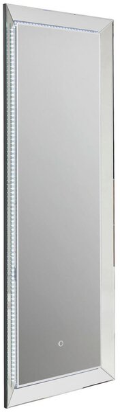 STENSKO OGLEDALO, 60/160/7 cm steklo, leseni material