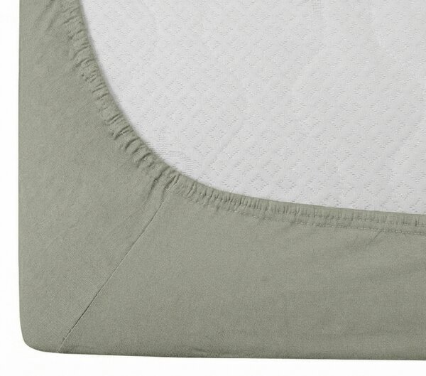 Jersey rjuha EXCLUSIVE sivozelena 90 x 200 cm