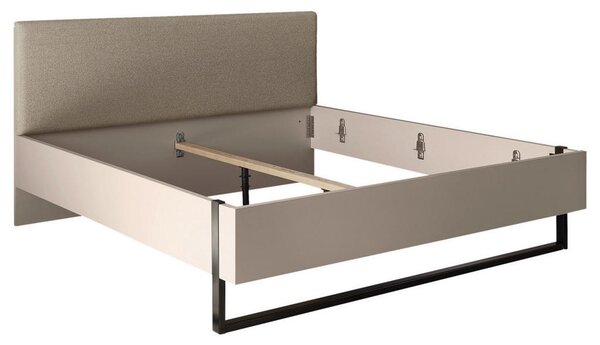 POSTELJA 180 cm x 200 cm , tekstil, leseni material kašmir