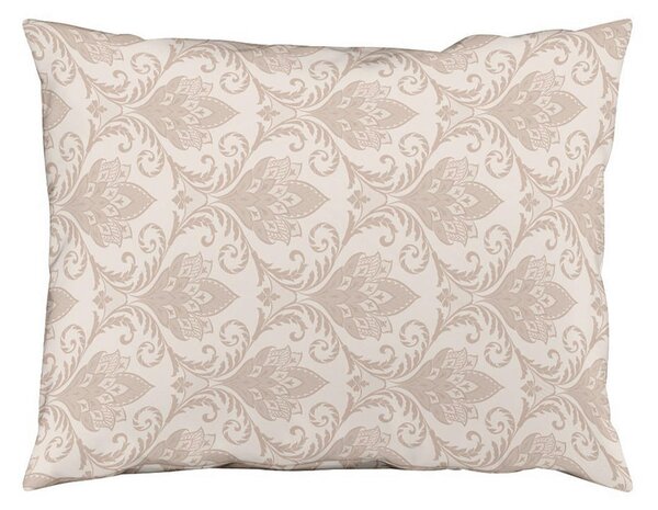 POSTELJNINA LUXURY JACQUARD 140/200 cm žamet peščene barve