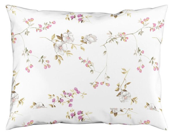 POSTELJNINA DIAMOND 140/200 cm interlock džersi bela, barve bezga, pastelno zelena, sivovijolična