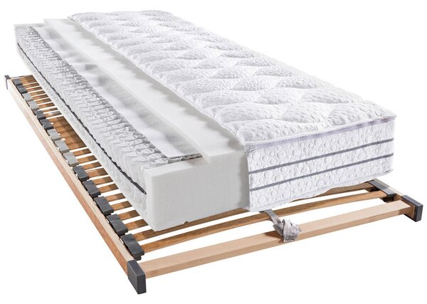 LEŽIŠČE Z ŽEPKASTIM VZMETENJE 90/200 cm