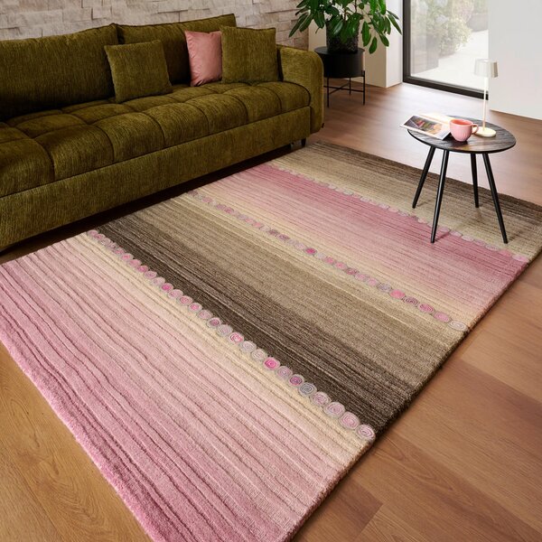 ORIENTALSKA PREPROGA Twilight in Pink 120/180 cm siva, pink