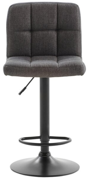 BARSKI STOL, siva, črna