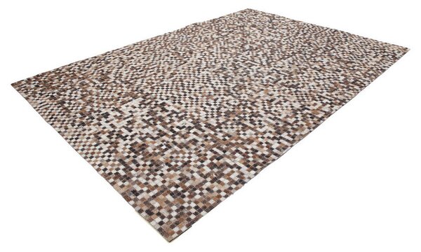 USNJENA PREPROGA Patchwork 170/240 cm bež