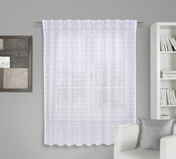 KONČANA ZAVESA pol prosojno 140/180 cm