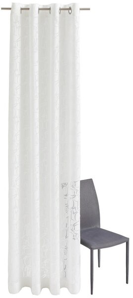 ZAVESA Z OBROČKI prosojno 140/250 cm