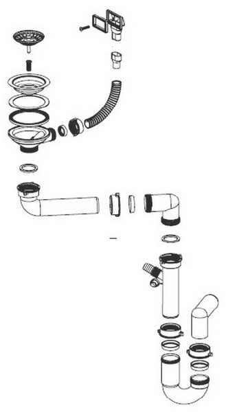 POMIVALNO KORITO – SET