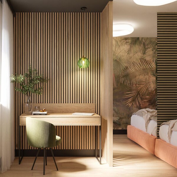AKUSTIČNI MDF PANEL 30/260 cm bež