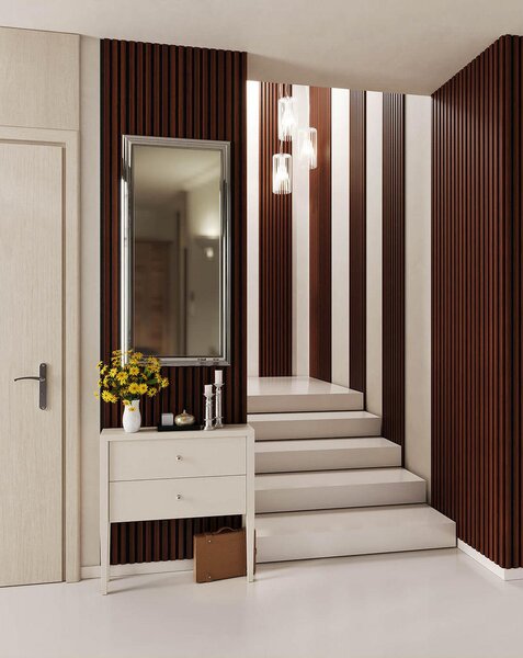 AKUSTIČNI MDF PANEL 30/260 cm rjava