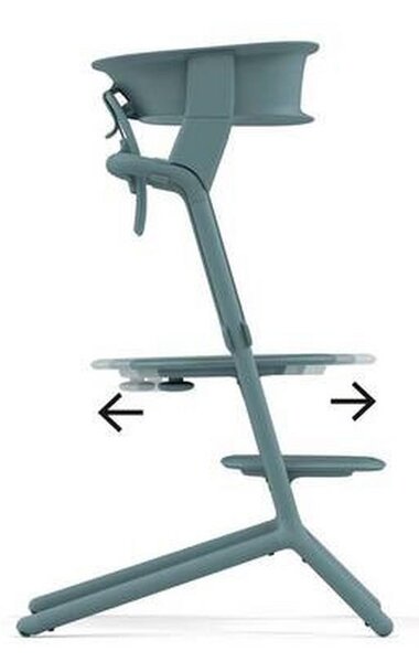 Dodatek za LEMO stolček Lemo Learning Tower Set 45,7/35,2/46 cm barve petroleja