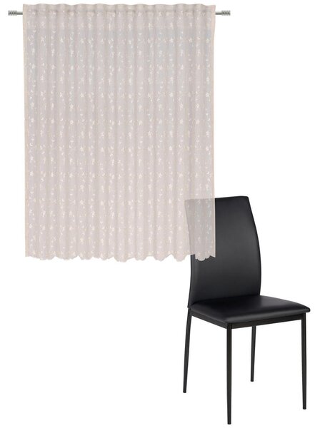 KONČANA ZAVESA pol prosojno 140/180 cm