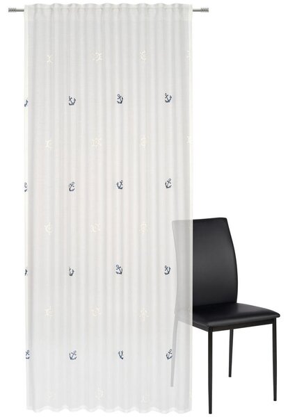 KONČANA ZAVESA pol prosojno 140/245 cm